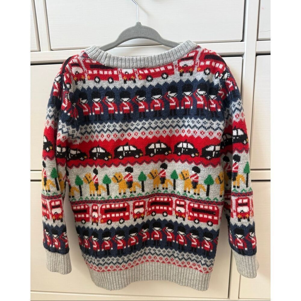 TU 4-5 Year Old Boy Christmas British Jumper Sweater - Picture 4 of 4